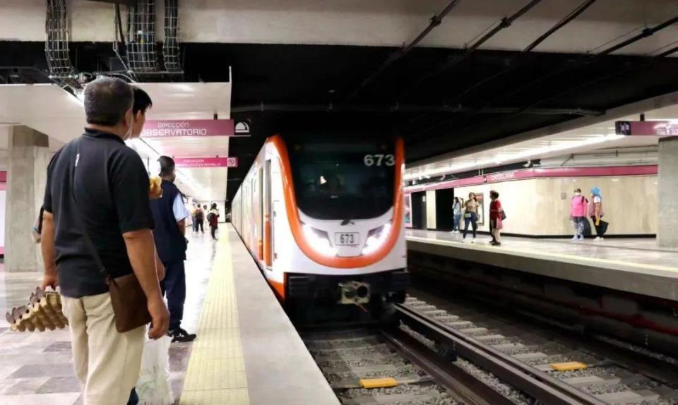 ?墨西哥城地鐵1號線。中國中車供圖。